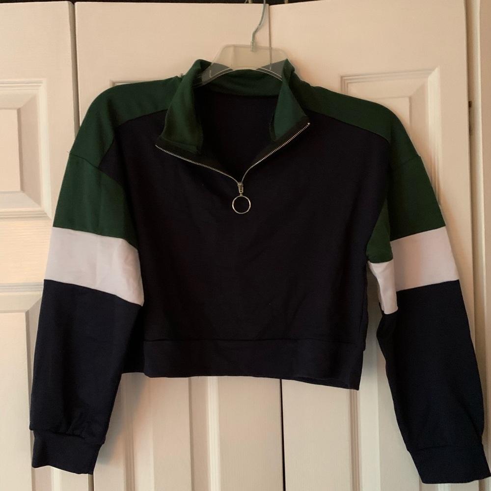 Shein cropped sweatshirt